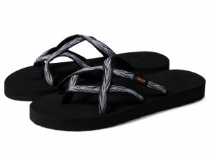 Teva テバ レディース 女性用 シューズ 靴 サンダル Olowahu Palms Black/White【送料無料】