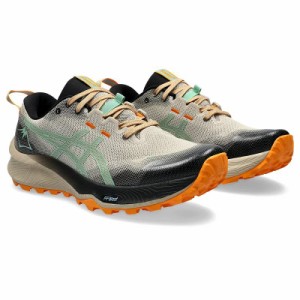 ASICS アシックス メンズ 男性用 シューズ 靴 スニーカー 運動靴 GEL-Trabuco 12 Feather Grey/Dark Mint【送料無料】