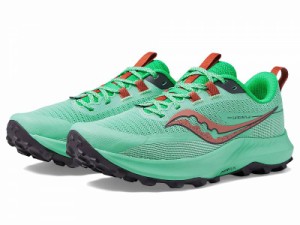 Saucony サッカニー レディース 女性用 シューズ 靴 スニーカー 運動靴 Peregrine 13 Sprig/Canopy【送料無料】