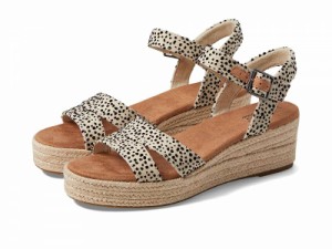 TOMS トムス レディース 女性用 シューズ 靴 ヒール Audrey Fog Flocked Mini Cheetah【送料無料】