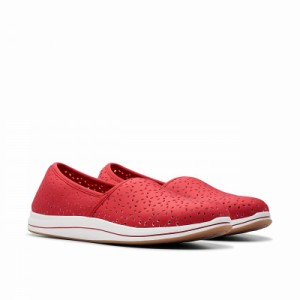 Clarks クラークス レディース 女性用 シューズ 靴 スニーカー 運動靴 Breeze Emily Cherry Textile【送料無料】