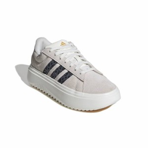 adidas アディダス レディース 女性用 シューズ 靴 スニーカー 運動靴 Grand Court Platform Suede Off-White/Carbon/Matte【送料無料】