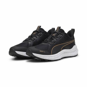 PUMA プーマ メンズ 男性用 シューズ 靴 スニーカー 運動靴 Reflect Lite Trail Puma Black/Puma Gold/Puma White【送料無料】