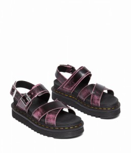 Dr. Martens ドクターマーチン レディース 女性用 シューズ 靴 サンダル Voss II Black/Fondant Pink【送料無料】