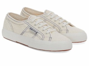 Superga スペルガ レディース 女性用 シューズ 靴 スニーカー 運動靴 2750 Cotton Terry White Avorio/Navy/Full Avorio【送料無料】