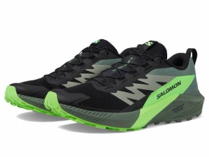 Salomon サロモン メンズ 男性用 シューズ 靴 スニーカー 運動靴 Sense Ride 5 Black/Laurel Wreath/Green Gecko【送料無料】