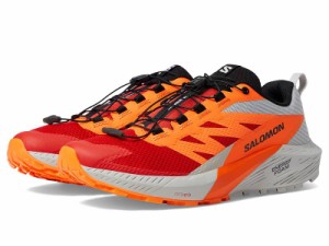 Salomon サロモン メンズ 男性用 シューズ 靴 スニーカー 運動靴 Sense Ride 5 Lunar Rock Shocking Orange Fiery Red【送料無料】