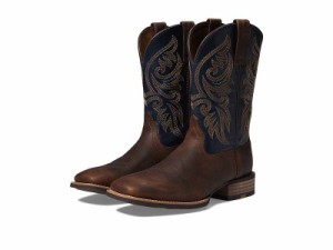 Ariat アリアト メンズ 男性用 シューズ 靴 ブーツ ウエスタンブーツ Slingshot Western Boots Rowdy Rust/Dark Denim【送料無料】