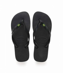 Havaianas ハワイアナス レディース 女性用 シューズ 靴 サンダル Brazil Flip Flops Black【送料無料】