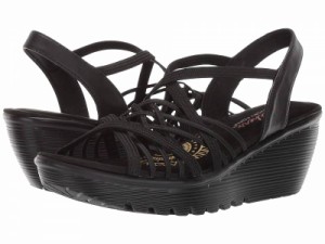 SKECHERS スケッチャーズ レディース 女性用 シューズ 靴 ヒール Parallel Cross Wires Black【送料無料】