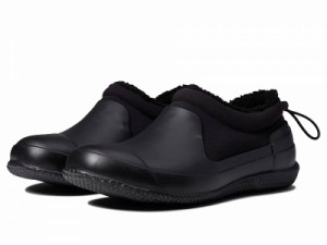 HUNTER ハンター レディース 女性用 シューズ 靴 ブーツ レインブーツ Original Sherpa Shoe Black【送料無料】