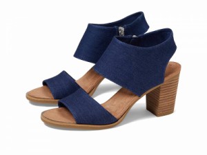 TOMS トムス レディース 女性用 シューズ 靴 ヒール Majorca Cutout Sandal Navy【送料無料】