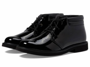 Bates Footwear ベイツ メンズ 男性用 シューズ 靴 ブーツ ワークブーツ Sentinel High Gloss Chukka Black【送料無料】