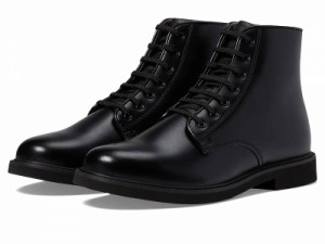 Bates Footwear ベイツ メンズ 男性用 シューズ 靴 ブーツ ワークブーツ Sentinel Leather Lace-Up High Shine Chukka Black【送料無料】
