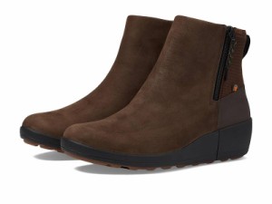 Bogs ボグス レディース 女性用 シューズ 靴 ブーツ アンクル ショートブーツ Vista Rugged Zip Brown【送料無料】