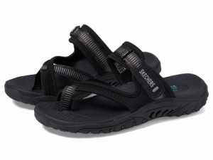 SKECHERS スケッチャーズ レディース 女性用 シューズ 靴 サンダル Reggae Seize The Day Black【送料無料】