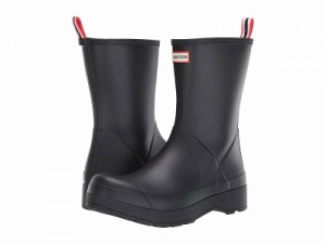 HUNTER ハンター メンズ 男性用 シューズ 靴 ブーツ レインブーツ Original Play Boot Mid-Height Black【送料無料】