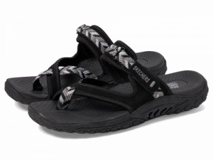 SKECHERS スケッチャーズ レディース 女性用 シューズ 靴 サンダル Reggae Great Escape Black【送料無料】