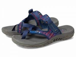 SKECHERS スケッチャーズ レディース 女性用 シューズ 靴 サンダル Reggae Mad Swag Navy【送料無料】