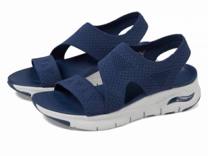 SKECHERS スケッチャーズ レディース 女性用 シューズ 靴 サンダル Arch Fit Brightest Day Navy【送料無料】