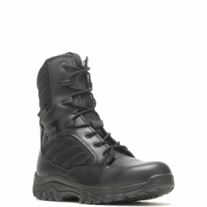 Bates Footwear ベイツ メンズ 男性用 シューズ 靴 ブーツ レースアップ 編み上げ GX X2 Tall Side Zip Dryguard+ Black【送料無料】