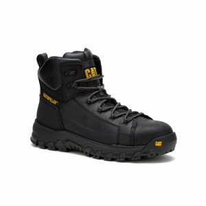 Caterpillar キャタピラー メンズ 男性用 シューズ 靴 ブーツ ワークブーツ Threshold Rebound Waterproof Non Metallic【送料無料】