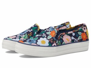 Keds ケッズ レディース 女性用 シューズ 靴 スニーカー 運動靴 Keds X Rifle Paper Triple Decker Vintage Blossom Navy【送料無料】