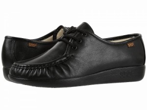 SAS サス レディース 女性用 シューズ 靴 オックスフォード ビジネスシューズ 通勤靴 Siesta Comfort Tie Black【送料無料】