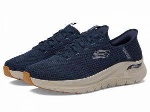 SKECHERS スケッチャーズ メンズ 男性用 シューズ 靴 スニーカー 運動靴 Arch Fit 2.0 Look Ahead Hands Free Slip-In Navy【送料無料】