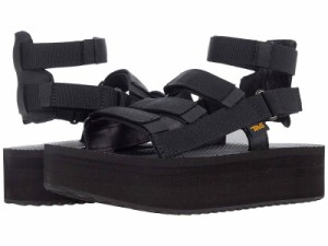 Teva テバ レディース 女性用 シューズ 靴 サンダル Flatform Mevia Black【送料無料】