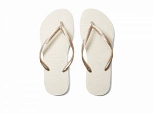 Havaianas ハワイアナス レディース 女性用 シューズ 靴 サンダル Slim Flip Flop Sandal Beige【送料無料】