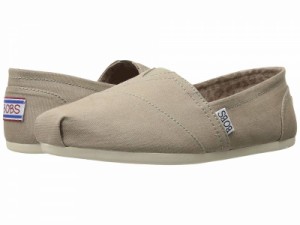 BOBS from SKECHERS ボブス スケッチャーズ レディース 女性用 シューズ 靴 フラット Bobs Plush Peace and Love Taupe【送料無料】