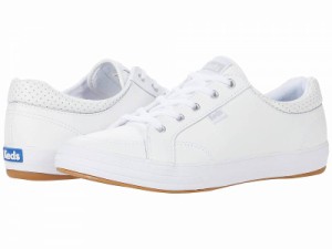 Keds ケッズ レディース 女性用 シューズ 靴 スニーカー 運動靴 Center II Leather White【送料無料】