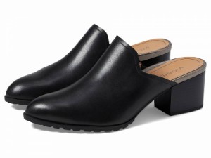 VIONIC バイオニック レディース 女性用 シューズ 靴 フラット Claremont Mules Black Leather【送料無料】