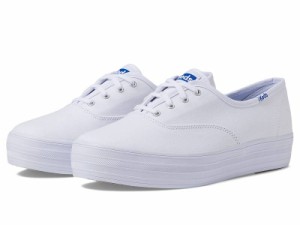 Keds ケッズ レディース 女性用 シューズ 靴 スニーカー 運動靴 The Platform Lace Up White【送料無料】