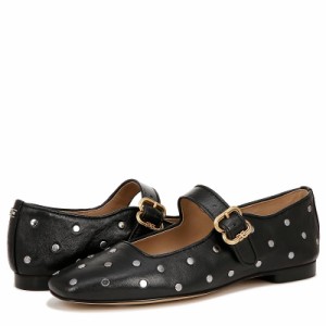 Sam Edelman サムエデルマン レディース 女性用 シューズ 靴 フラット Michaela Stud Black Leather【送料無料】