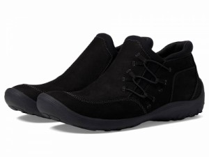 Clarks クラークス レディース 女性用 シューズ 靴 フラット Fiana Bay Black Nubuck【送料無料】