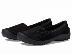 Clarks クラークス レディース 女性用 シューズ 靴 フラット Fiana Ease Black Nubuck【送料無料】