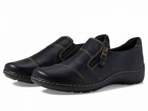 Clarks クラークス レディース 女性用 シューズ 靴 オックスフォード ビジネスシューズ 通勤靴 Cora Harbor Black Leather【送料無料】