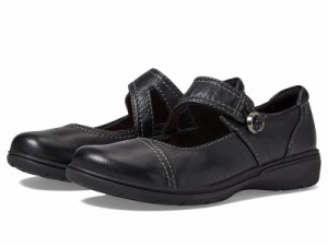 Clarks クラークス レディース 女性用 シューズ 靴 フラット Carleigh Jane Black Leather【送料無料】