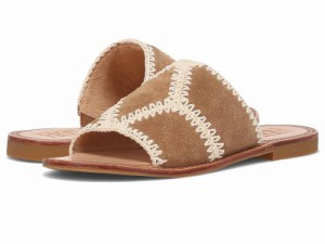 Frye フライ レディース 女性用 シューズ 靴 サンダル Ava Crochet Slide Almond【送料無料】