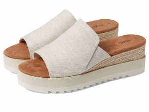 TOMS トムス レディース 女性用 シューズ 靴 ヒール Diana Mule Natural【送料無料】