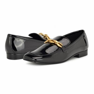 Nine West ナインウエスト レディース 女性用 シューズ 靴 ローファー ボートシューズ Erands Black Patent【送料無料】