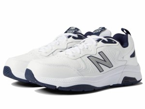 New Balance ニューバランス メンズ 男性用 シューズ 靴 スニーカー 運動靴 MX857v3 White/Navy【送料無料】