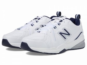 New Balance ニューバランス メンズ 男性用 シューズ 靴 スニーカー 運動靴 608v5 White/Navy【送料無料】