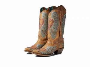 Corral Boots コーラルブーツ レディース 女性用 シューズ 靴 ブーツ ウエスタンブーツ A4235 Sand【送料無料】