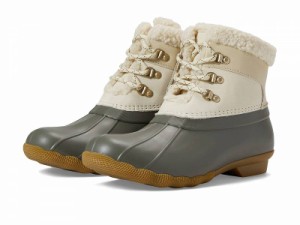 Sperry スペリー レディース 女性用 シューズ 靴 ブーツ レインブーツ Saltwater Alpine Leather Olive【送料無料】