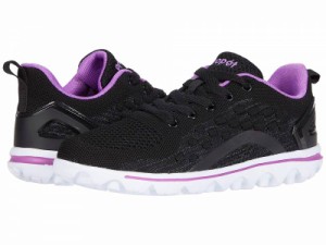 Propet プロペット レディース 女性用 シューズ 靴 スニーカー 運動靴 TravelActive Axial Black/Purple【送料無料】