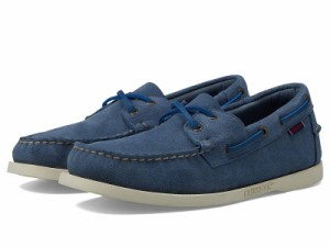 Sebago セバゴ メンズ 男性用 シューズ 靴 ボートシューズ Portland Rough Out Indigo【送料無料】