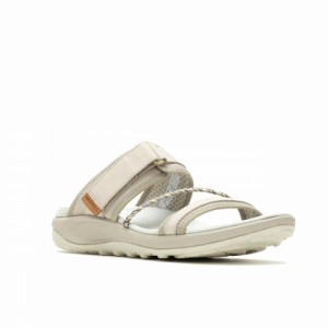 Merrell メレル レディース 女性用 シューズ 靴 サンダル Terran 4 Slide Silver【送料無料】